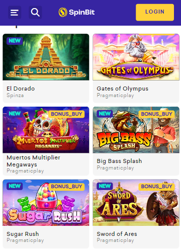 SpinBit casino app